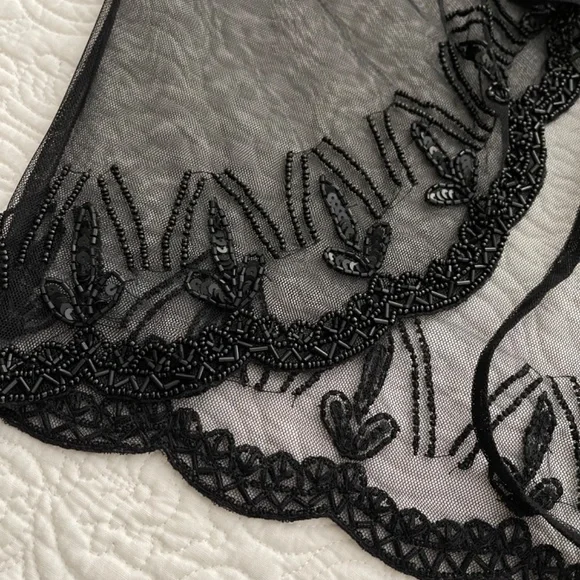 NWT Adrianna Papell Beaded Jacket - Size Large - Picture 7 of 14